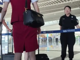 漂亮大长腿空 姐