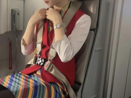第一次坐飞机遇到这么好看的空姐